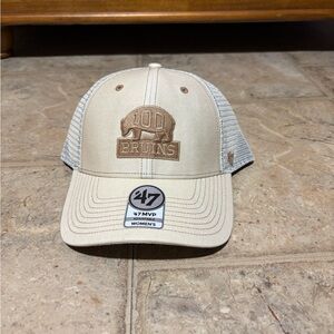 NHL Tan Cap with Black Brim